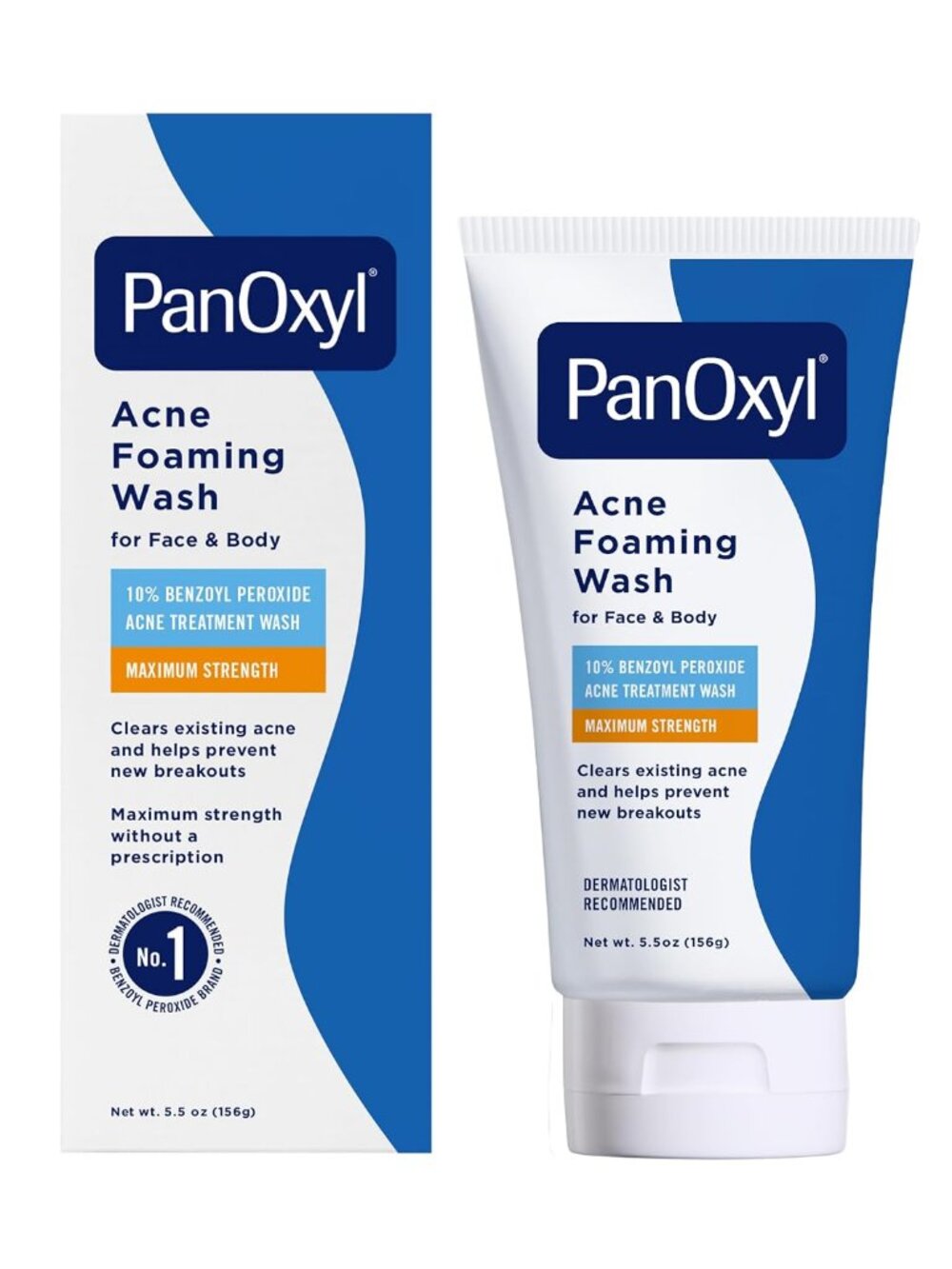 PanOxyl 10% Benzoyl Peroxide Acne Foaming Wash